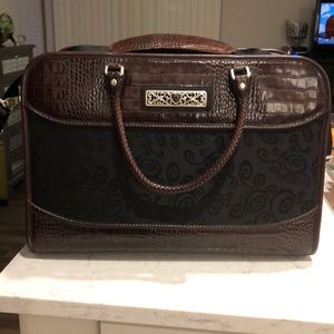 Brighton leather shoe bag
